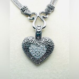 LIA SOPHIA ❤️ LOVE DUST HEART ❤️ Necklace